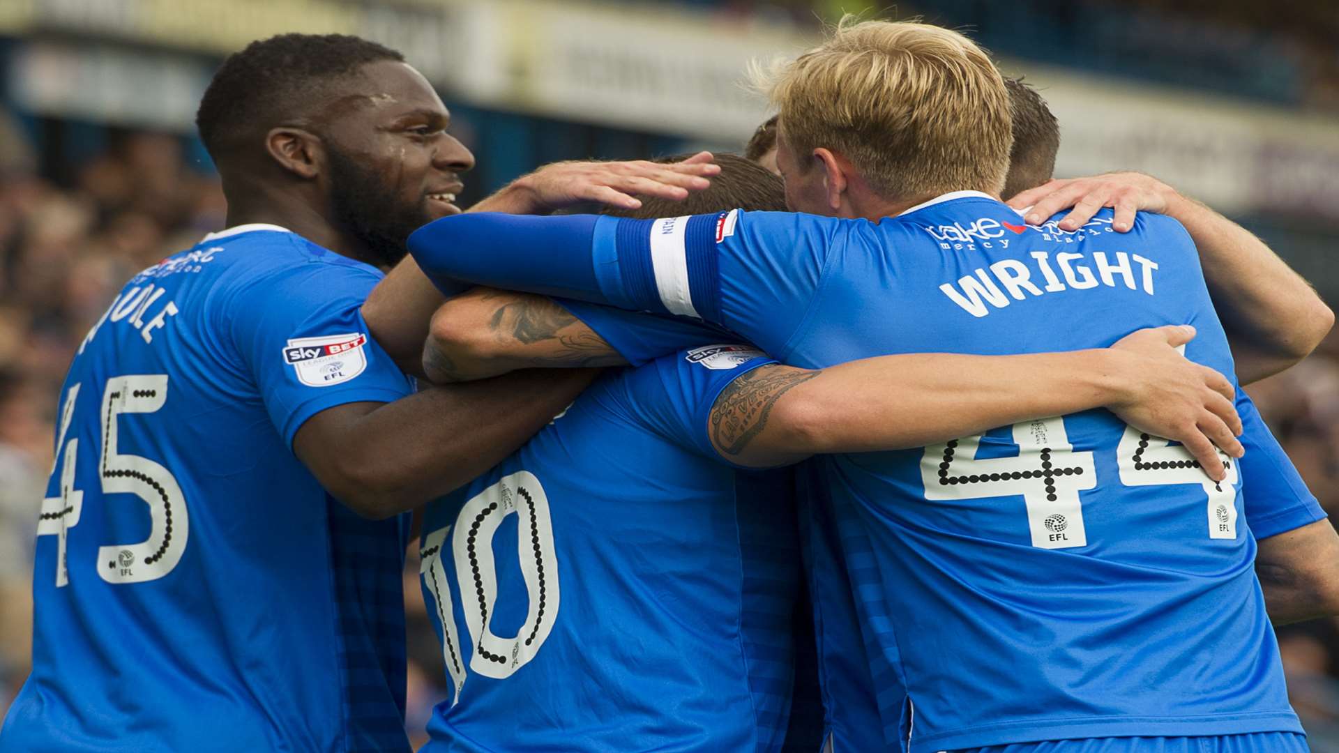 Things look good for Gills early on thanks to Cody McDonald's 10th-minute header Picture: Andy Payton