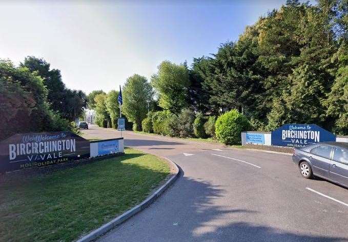 Danny Gray bit off part of a rival's ear at Birchington Vale Holiday Park Picture: Google