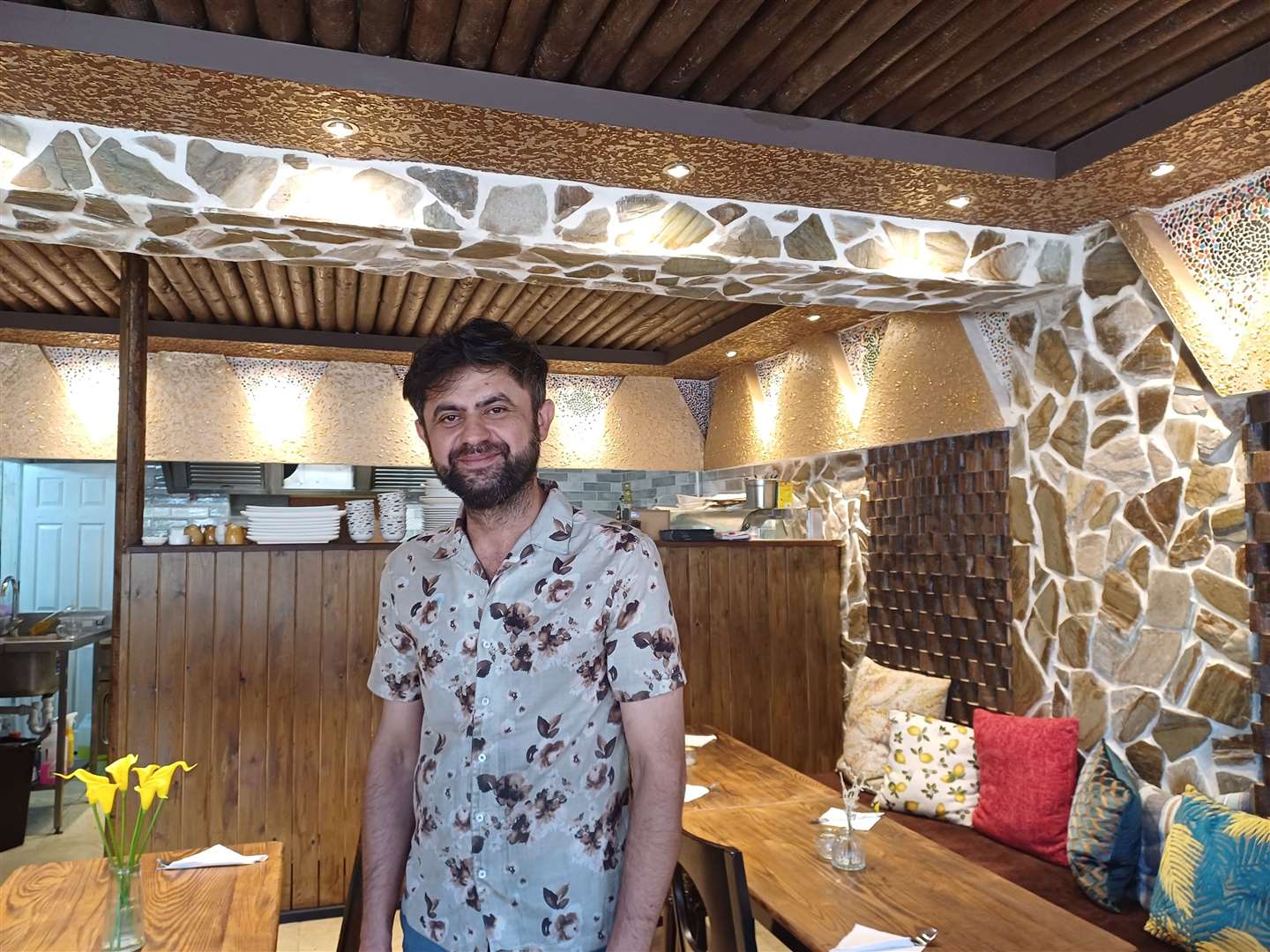 Chef and owner Rwand Khadir is hoping to bring Mediterranean cuisine to Kent