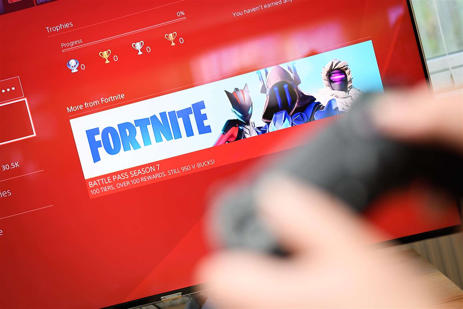 The stand-off saw Fortnite pulled from both Apple and Google app stores in 2020 (Alamy/PA)