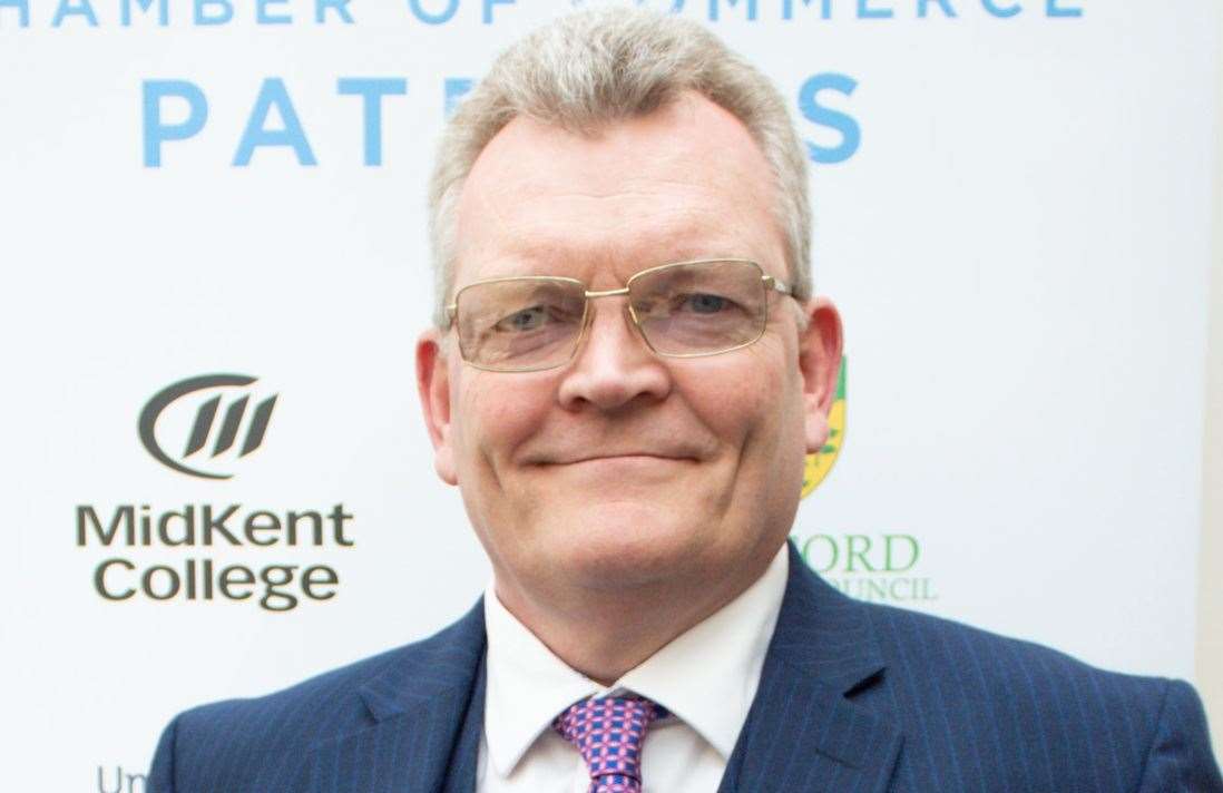 Tudor Price, chief executive of the Kent Invicta Chamber of Commerce