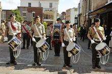 Homecoming for the Princess of Wales' Royal Regiment in Canterbury