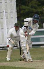 Alan Pattenden batting for Lordswood