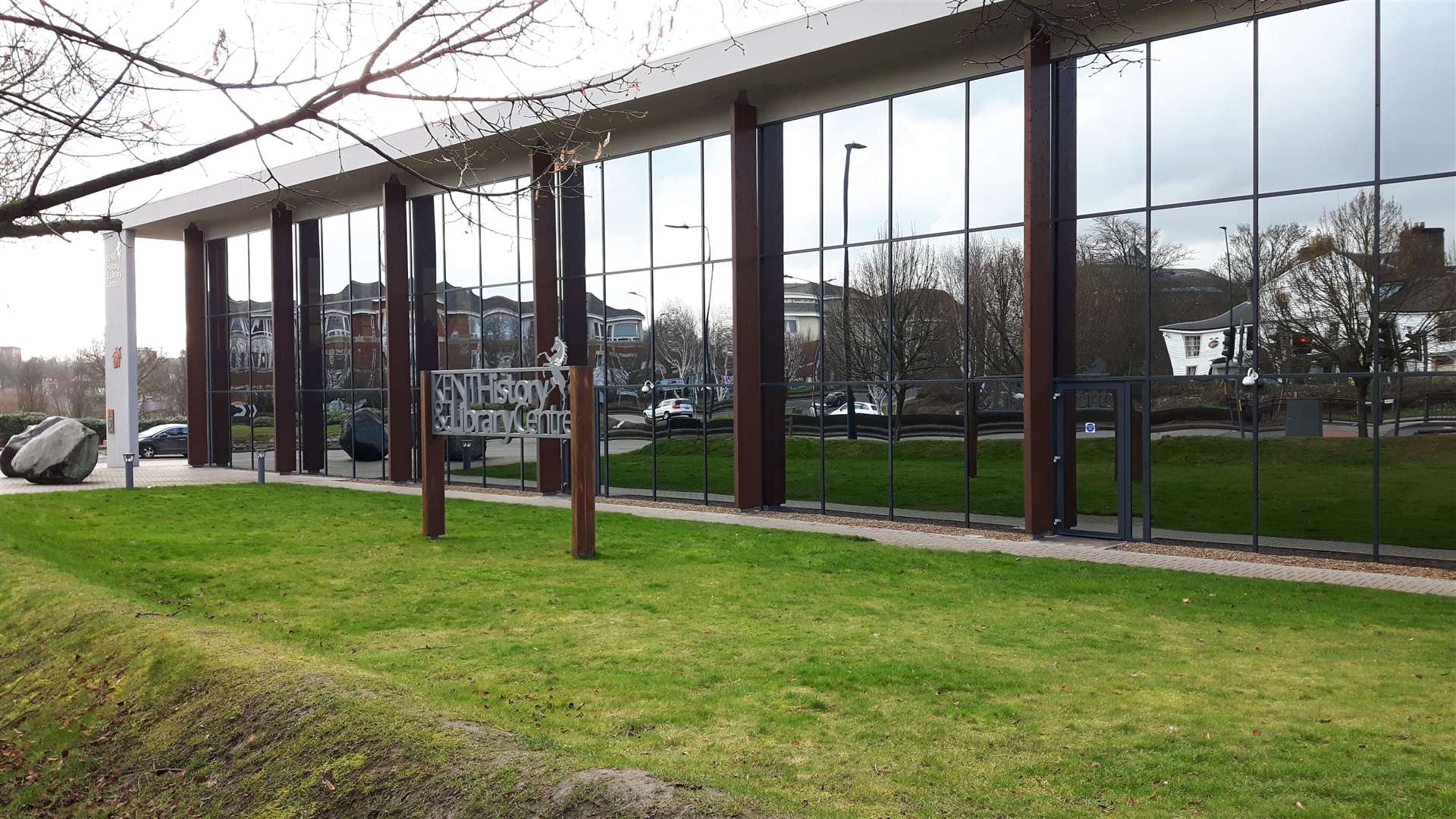 The Kent History & Library Centre in Maidstone is among those re-opening