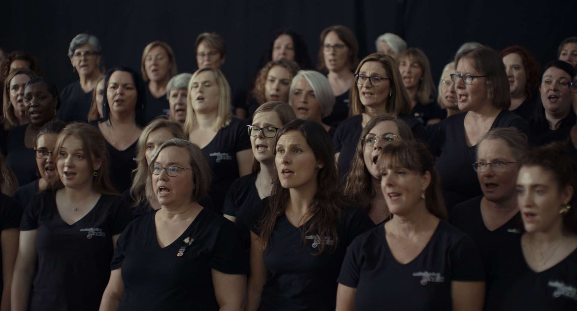 The Military Wives Choirs in their new video performing November Sunday in honour of the King’s forthcoming 76th birthday (Military Wives Choirs/PA)