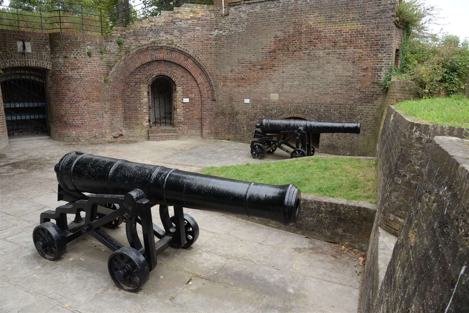 The upper casement at Fort Amherst. Picture: Chris Davey. (11506135)