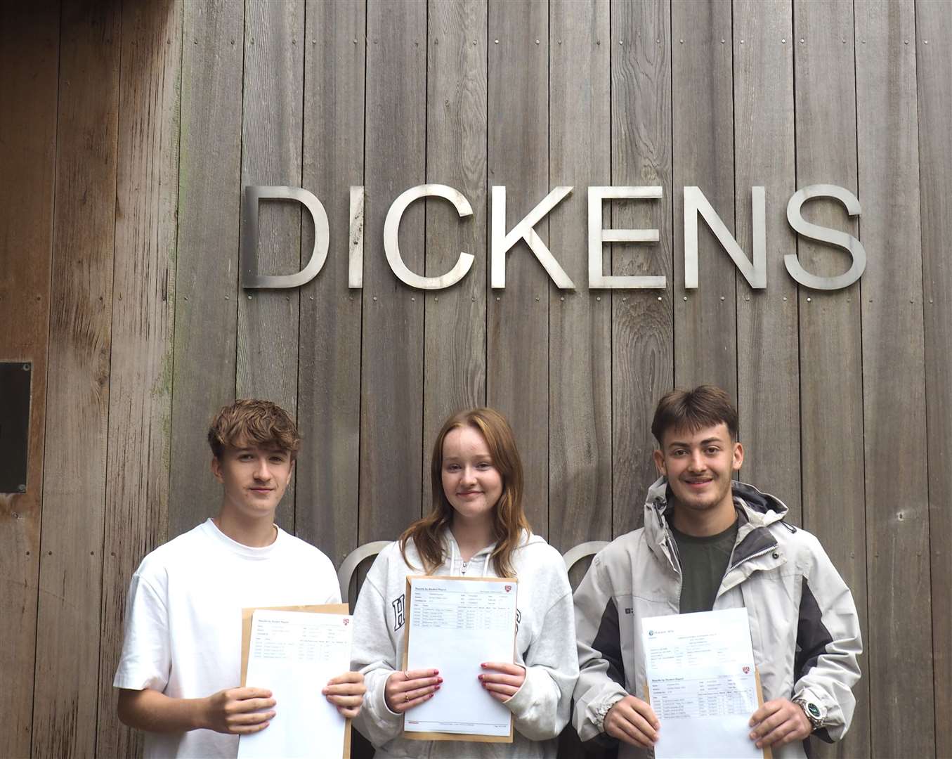 Pupils at The Charles Dickens School in Broadstairs are celebrating their GCSE results