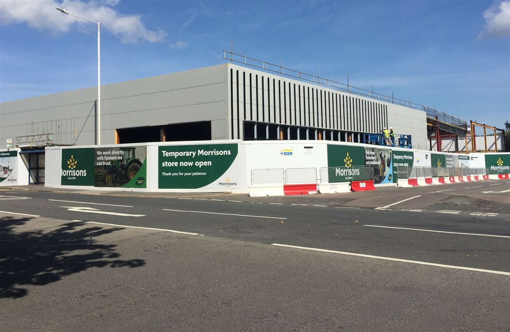 The supermarket is set to open by Christmas