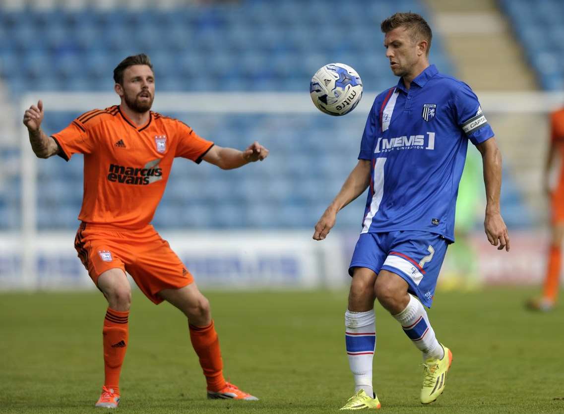 Doug Loft in action for Gills against Ipswich on Saturday. Picture: Barry Goodwin