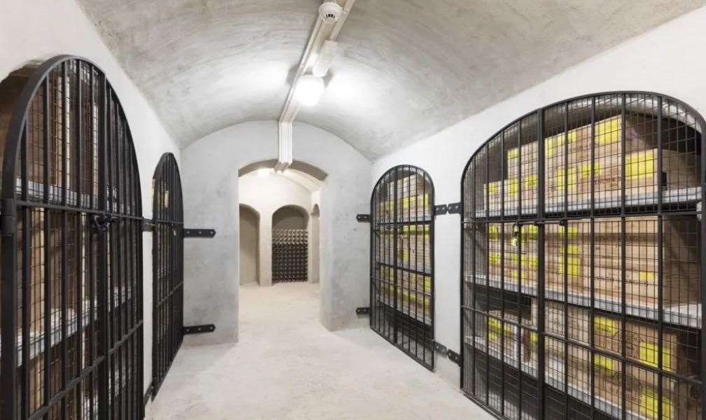 Oxney Court has cellars below the main house Picture: UK Sotheby's International Realty - Cobham