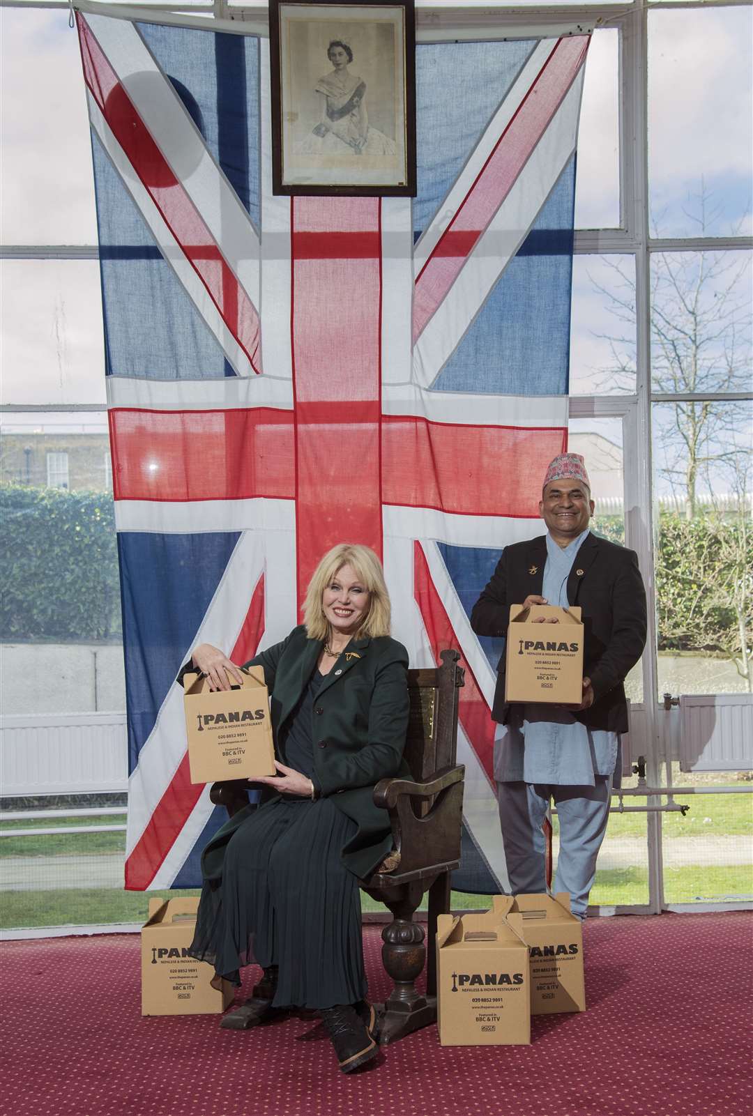 Joanna Lumley has supported restaurant owner Sujan Katuwal throughout the campaign (Ian West/PA)