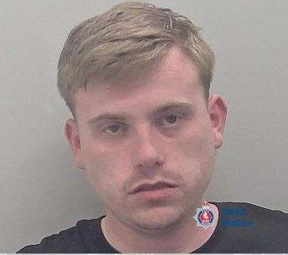 Jack Luddington is wanted for a recall to prison. He has links to areas including Snodland, Maidstone, Aylesford and Rochester. He has been on the run for less than a month. Picture: Kent Police