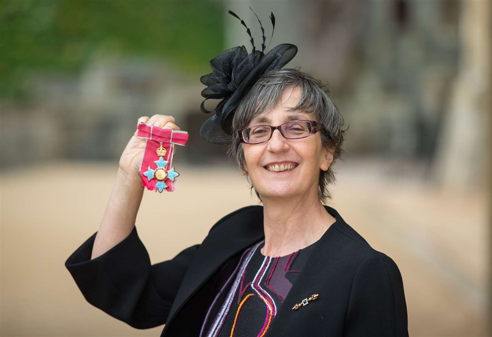 Dr Helen Pankhurst received a CBE in 2019 (Dominic Lipinski/PA)