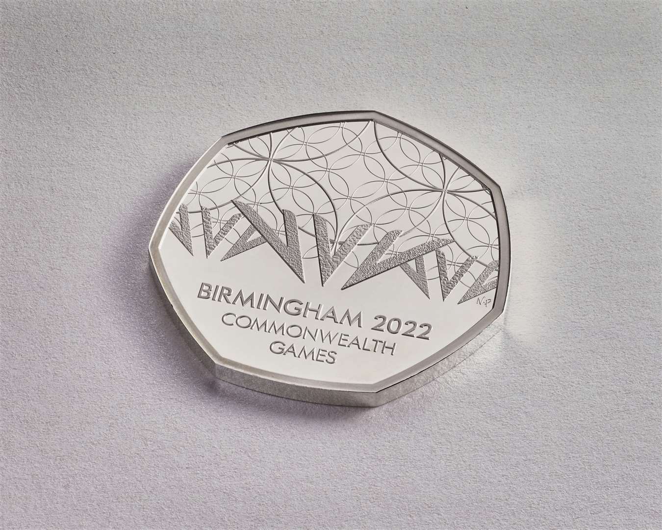 The Royal Mint celebrates the Birmingham 2022 Commonwealth Games on a 50p