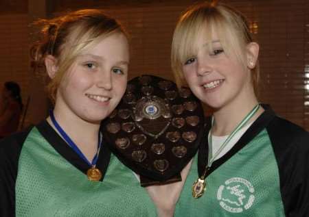 Folkestone lifesavers Ashlea Fry and Devon Amos