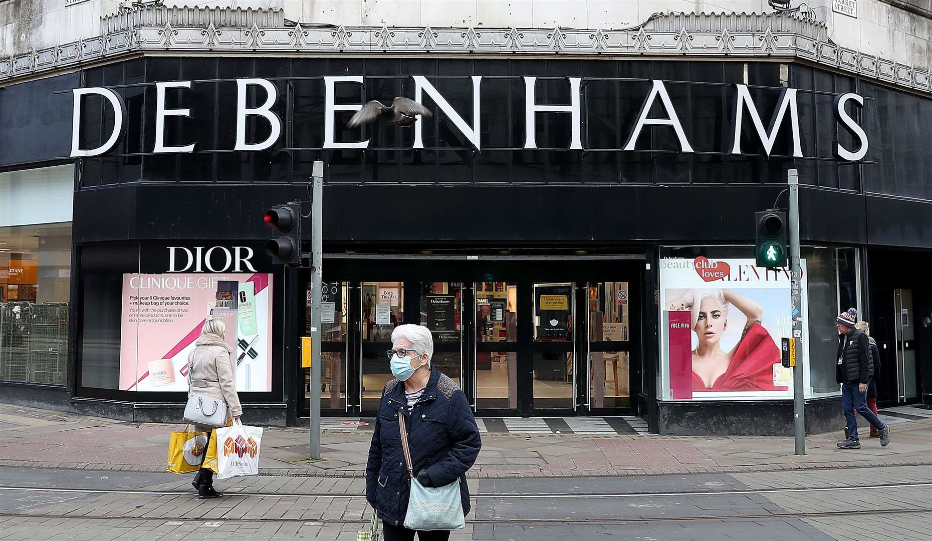 Debenhams is winding down operations and expects to vanish from high streets by March (Martin Rickett/PA)