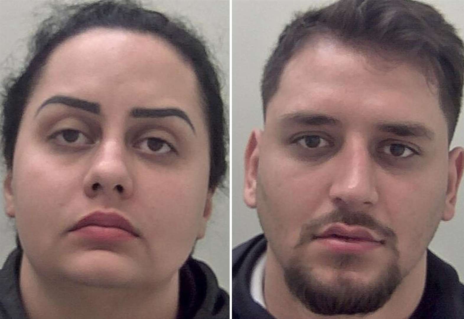 Wiktoria Packowska and boyfriend Wojciech Kowalski were involved in a £720,000 benefits fraud scam and came to the attention of police when they were stopped at the Channel Tunnel in Folkestone. Picture: Kent Police
