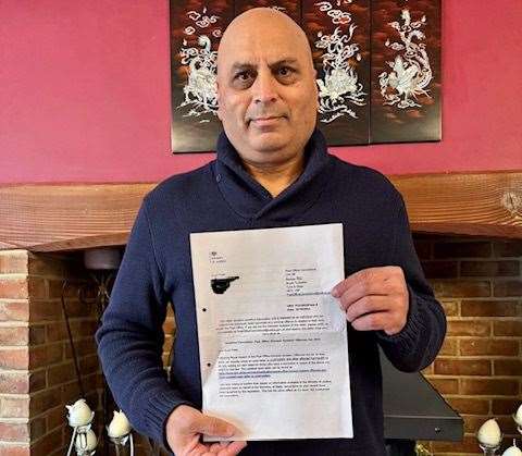 Sunil Patel received a letter from the Ministry of Justice saying his conviction had been overturned last week