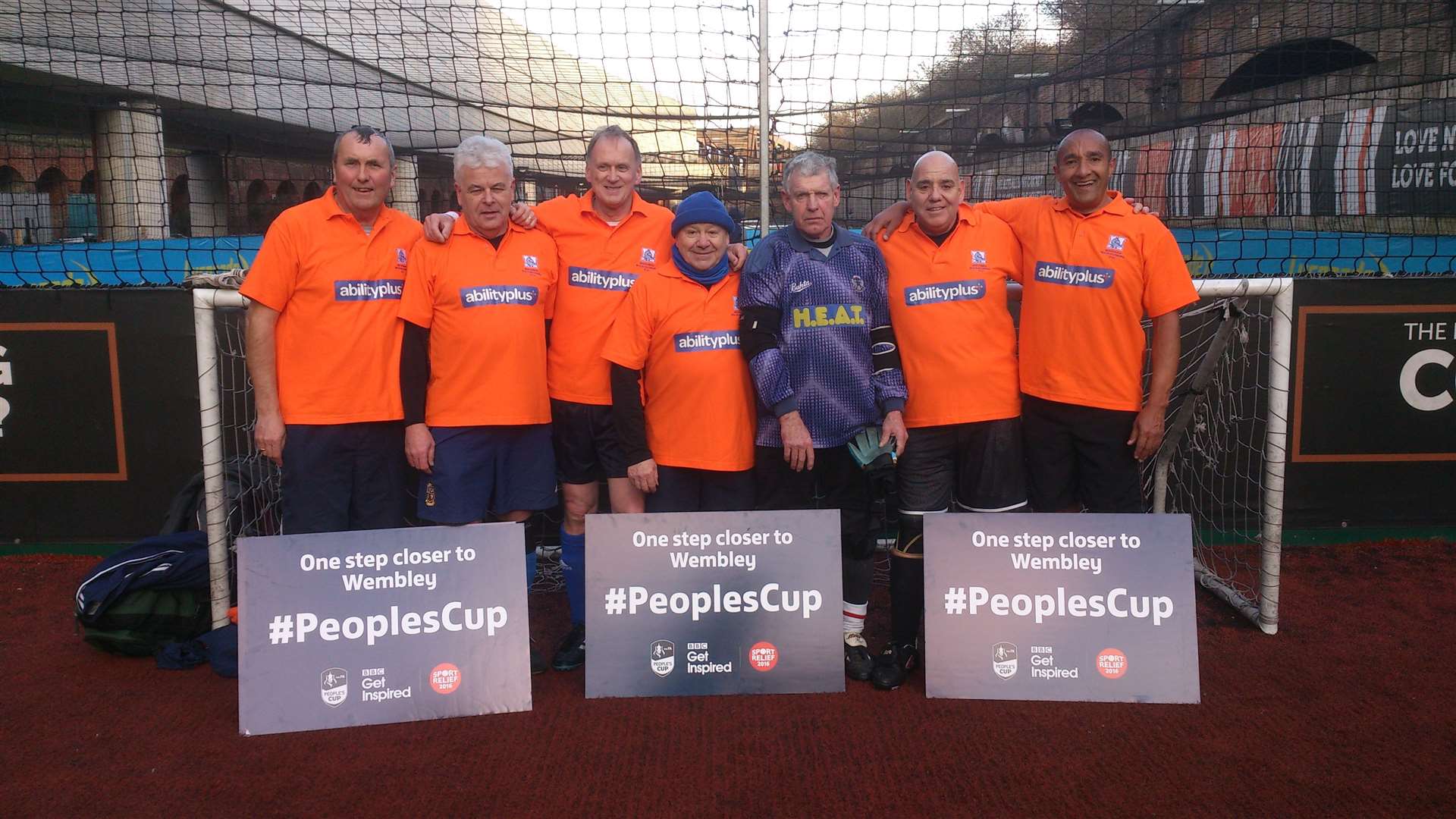 Medway Marauders 'walking football' team are through to the national finals of the People's FA Cup