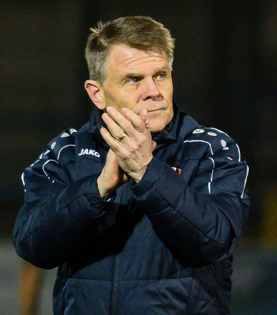 Dover manager Andy Hessenthaler. Picture: Alan Langley