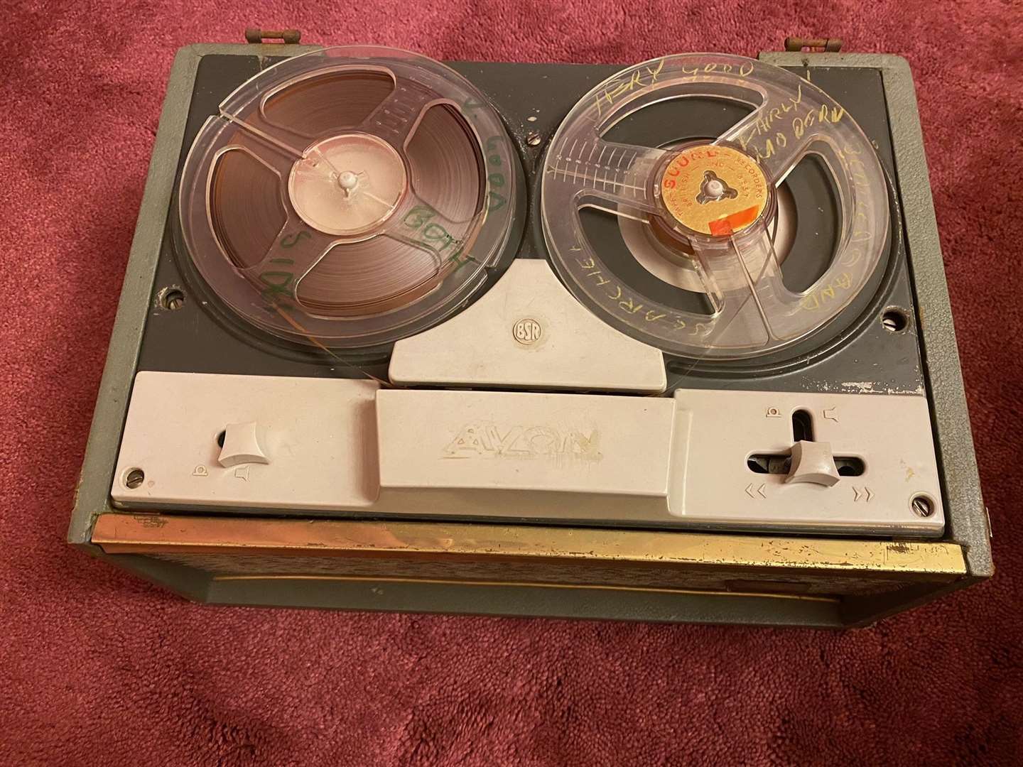 The Avon Elizabethan reel-to-reel tape recorder, from 1959