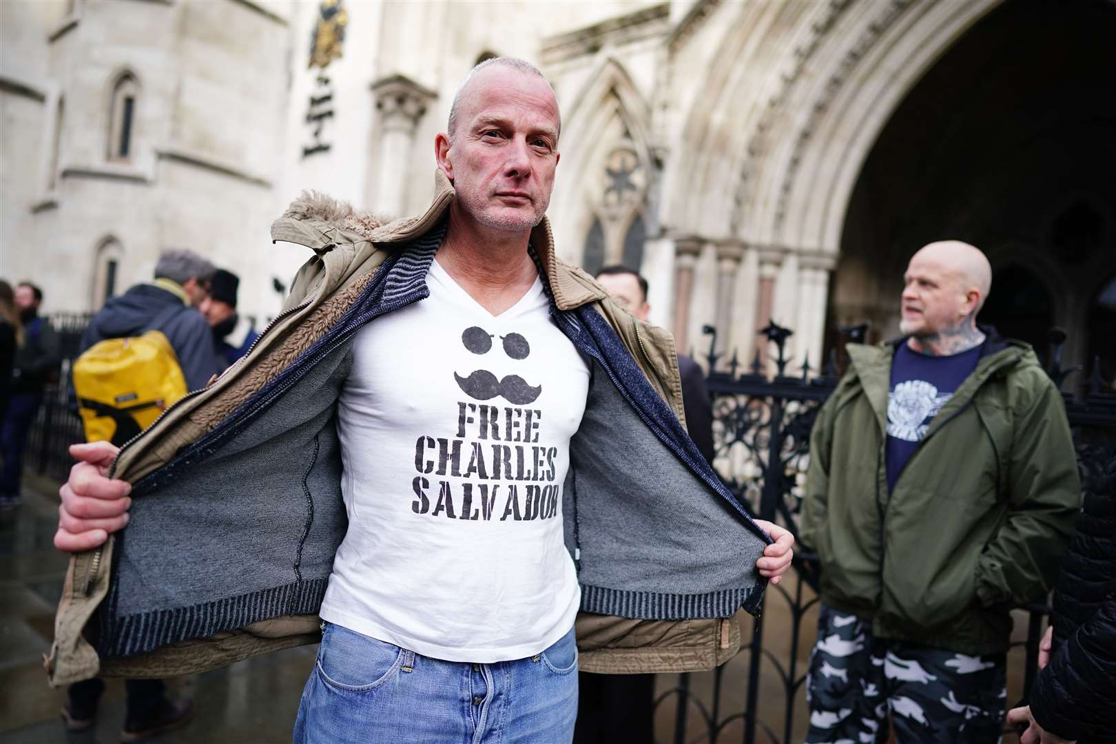 Supporters of notorious prisoner Charles Bronson have called for his release from jail (Aaron Chown/PA)