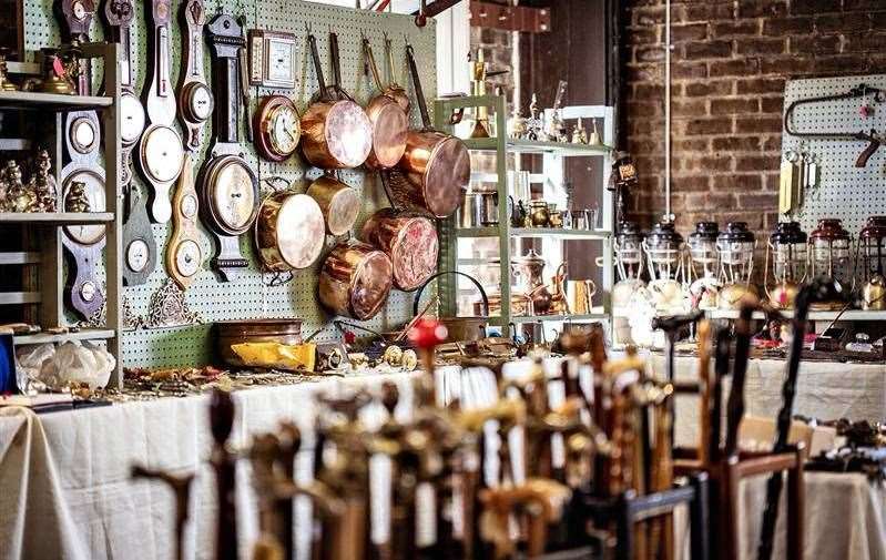 Antiques fairs are a great place to find unusual, off-the-high-street gifts for Christmas. Picture: Love Fairs