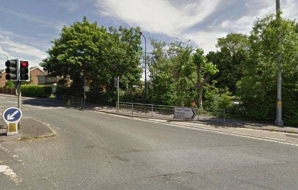 If approved, the site would have been built next to the busy Sittingbourne Road. Picture: Google