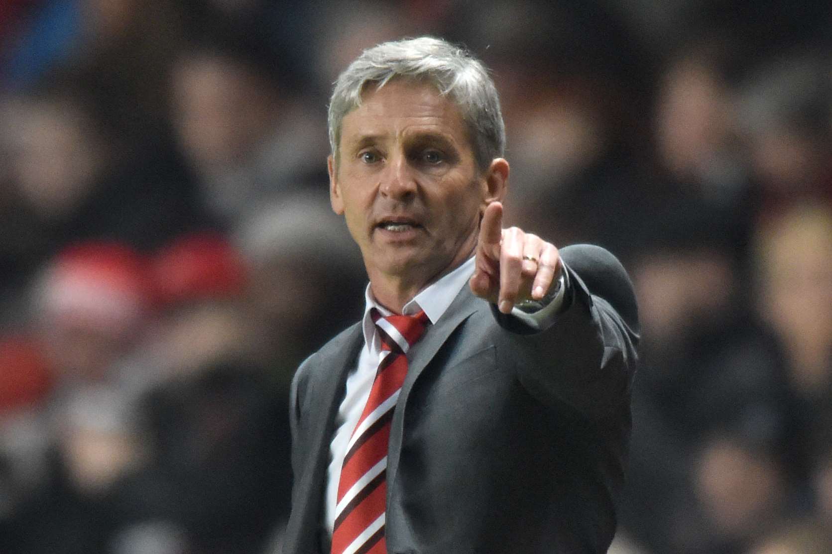 Charlton manager Jose Riga Picture: Keith Gillard