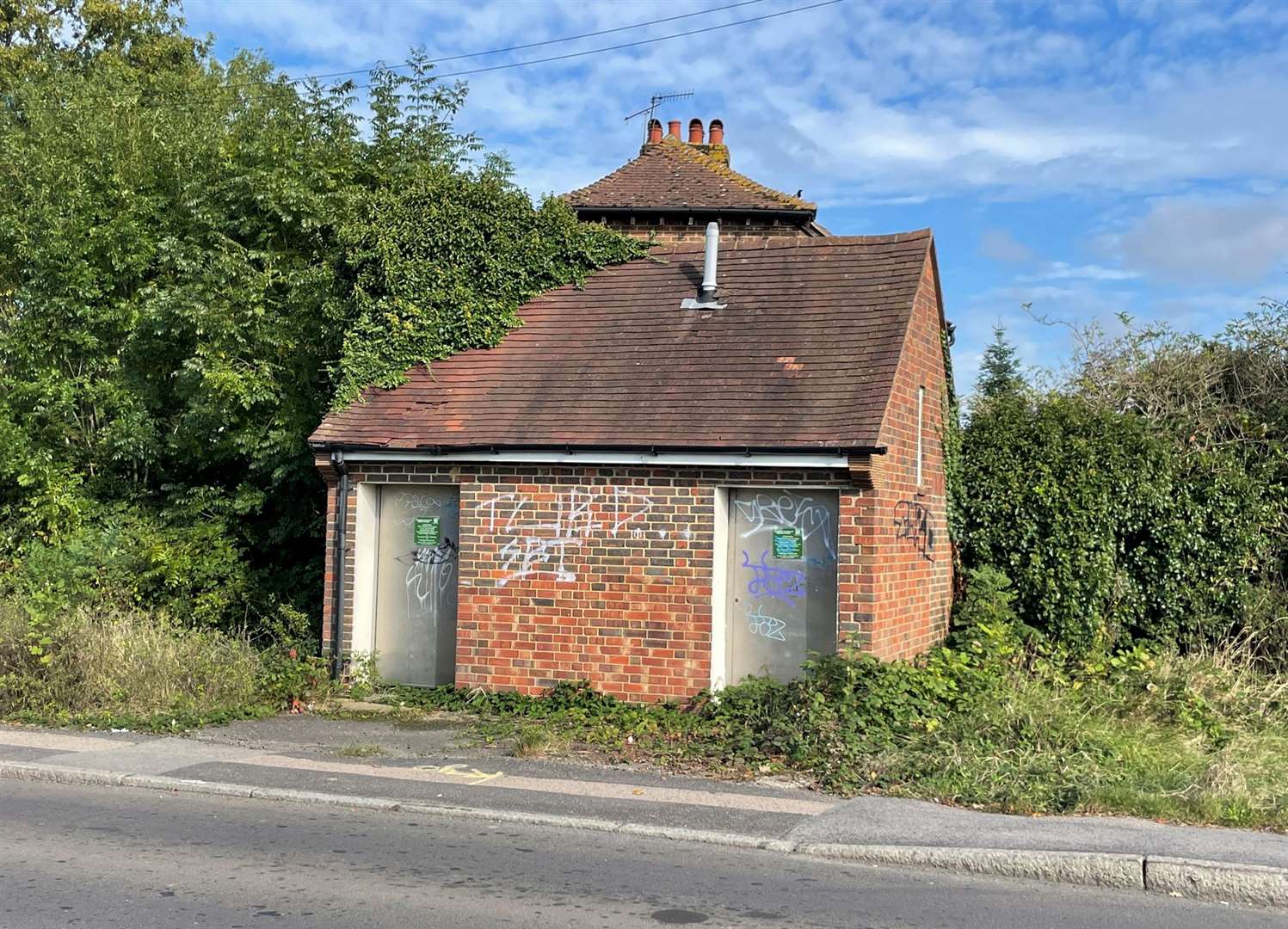 The public conveniences on The Ridgeway in Tonbridge