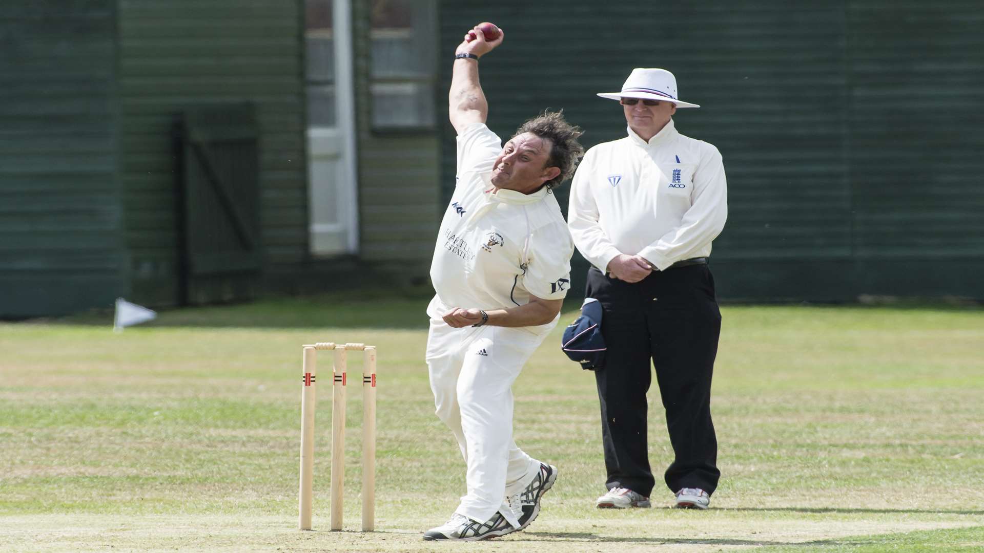 Andy Tutt has led Hartley Country Club to the verge of another Kent League championship Picture: Andy Payton