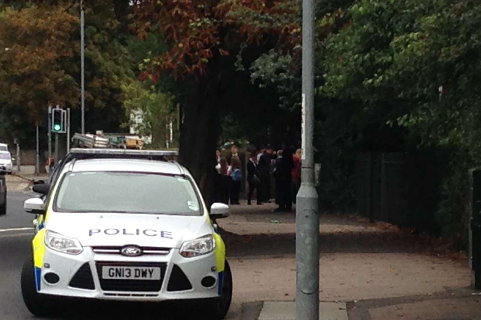 Police intervened as parents protested at Hartsdown Academy in Margate