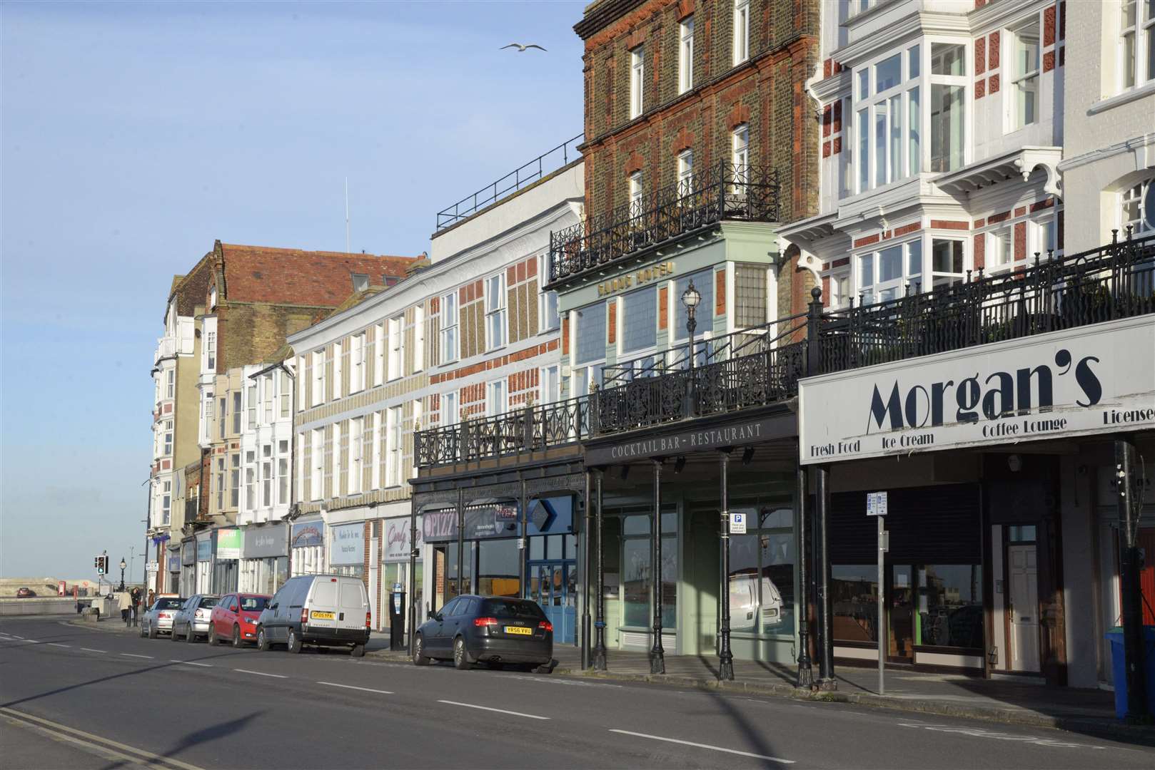 The incident happened in the Marine Drive area of Margate. Picture: Chris Davey