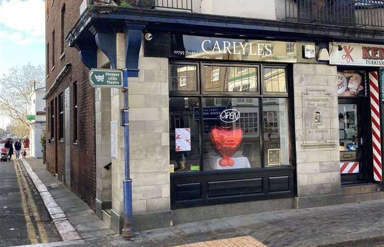 Carlyle's in Sheerness High Street