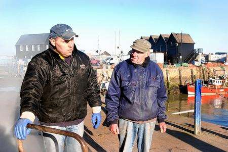 Graham and Derrick West from West Wheks, Whitstable