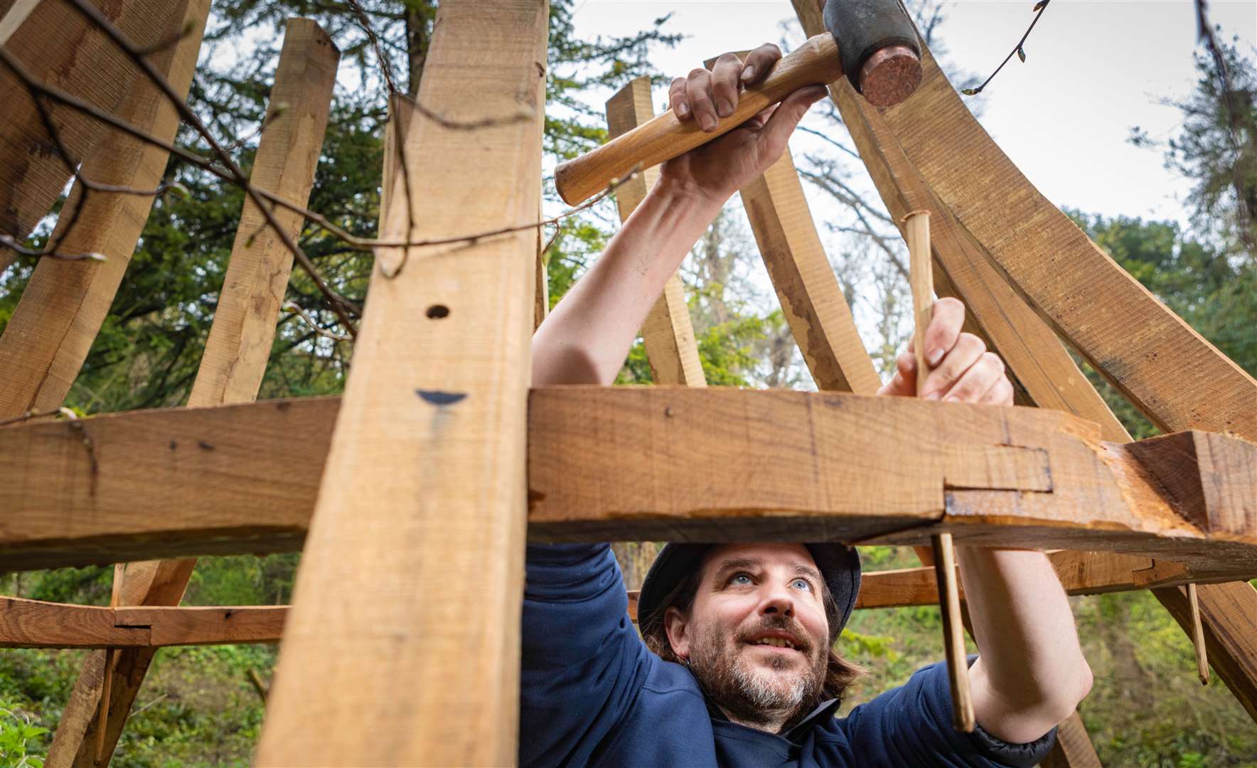 Walmer Castle's hidden gardens include a play area created with help from Amazing Spaces' William Hardie