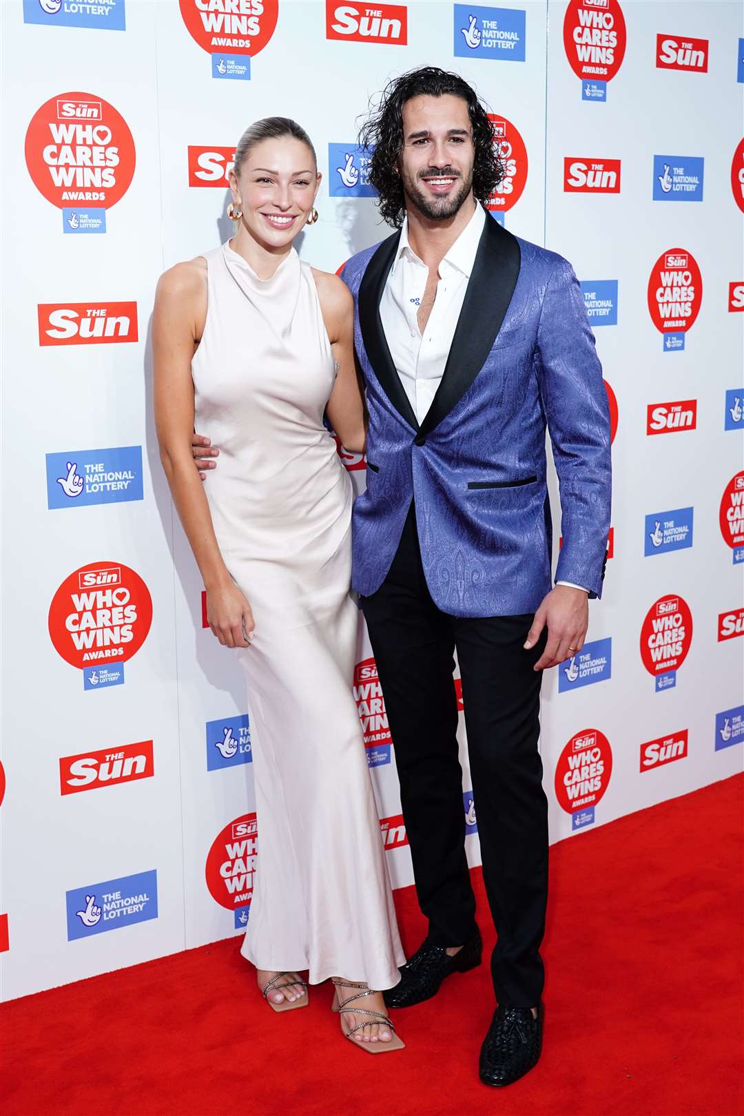 Zara McDermott and Graziano Di Prima (Ian West/PA)