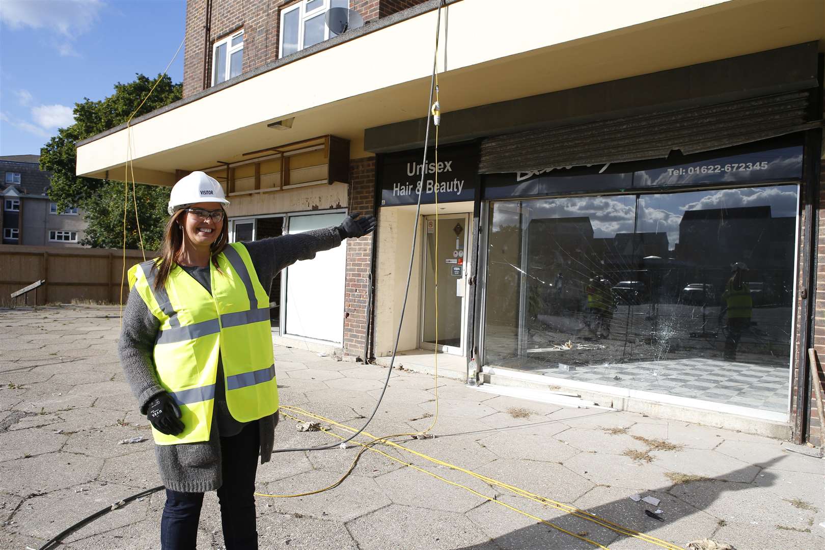 Maidstone Demolition Work Starts On Shops In Wallis Avenue As Part Of Golding Homes Park Wood