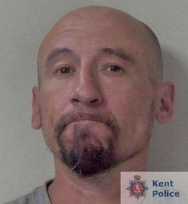 Barry Robertson, was jailed last month. Picture: Kent Police