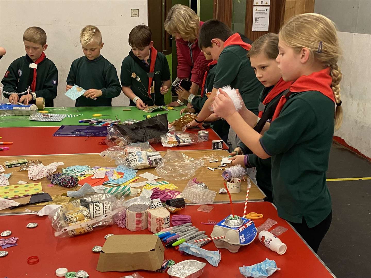 Scouts from St Paul's at Sandling get involved