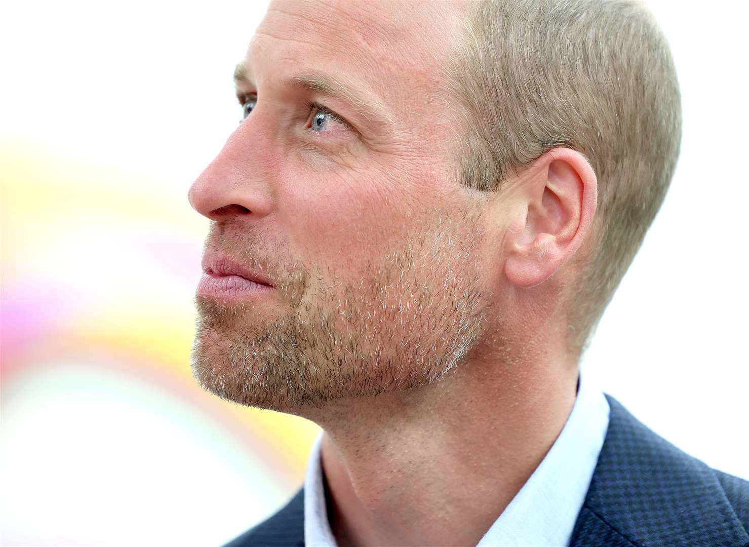 The Prince of Wales debuting his new beard on a public engagement (Chris Jackson/PA)