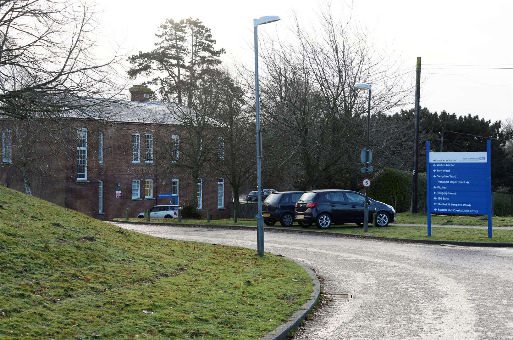 St Martin’s Hospital, in Canterbury, was also inspected. Picture: Paul Amos.