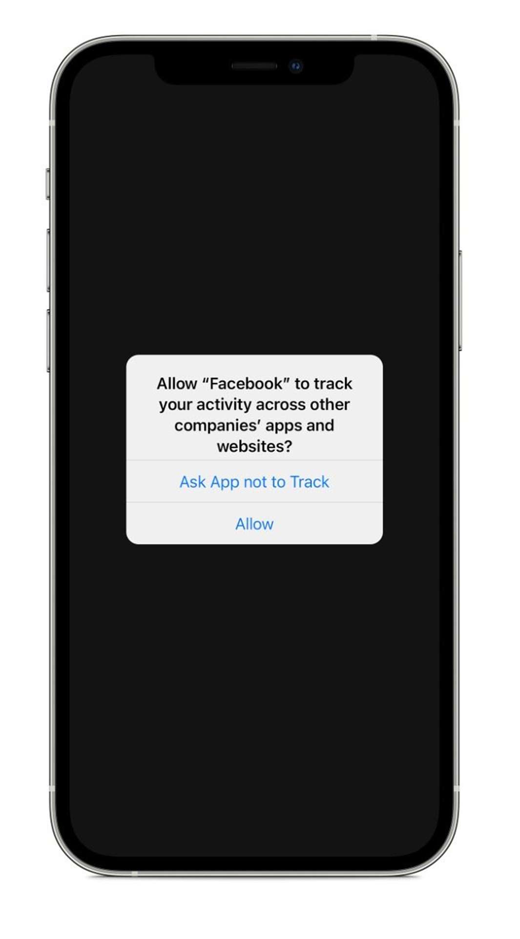 The new tool will prompt users to ask for their permission for an app to track them (Apple/PA)