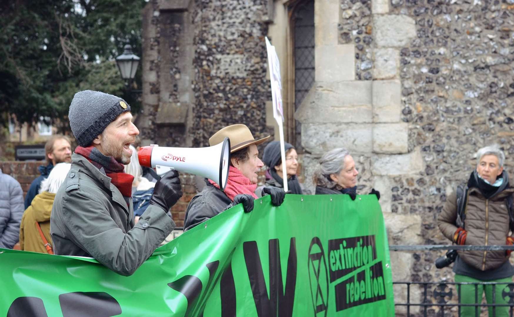 An Extinction Rebellion protest. Picture: Extinction Rebellion Canterbury