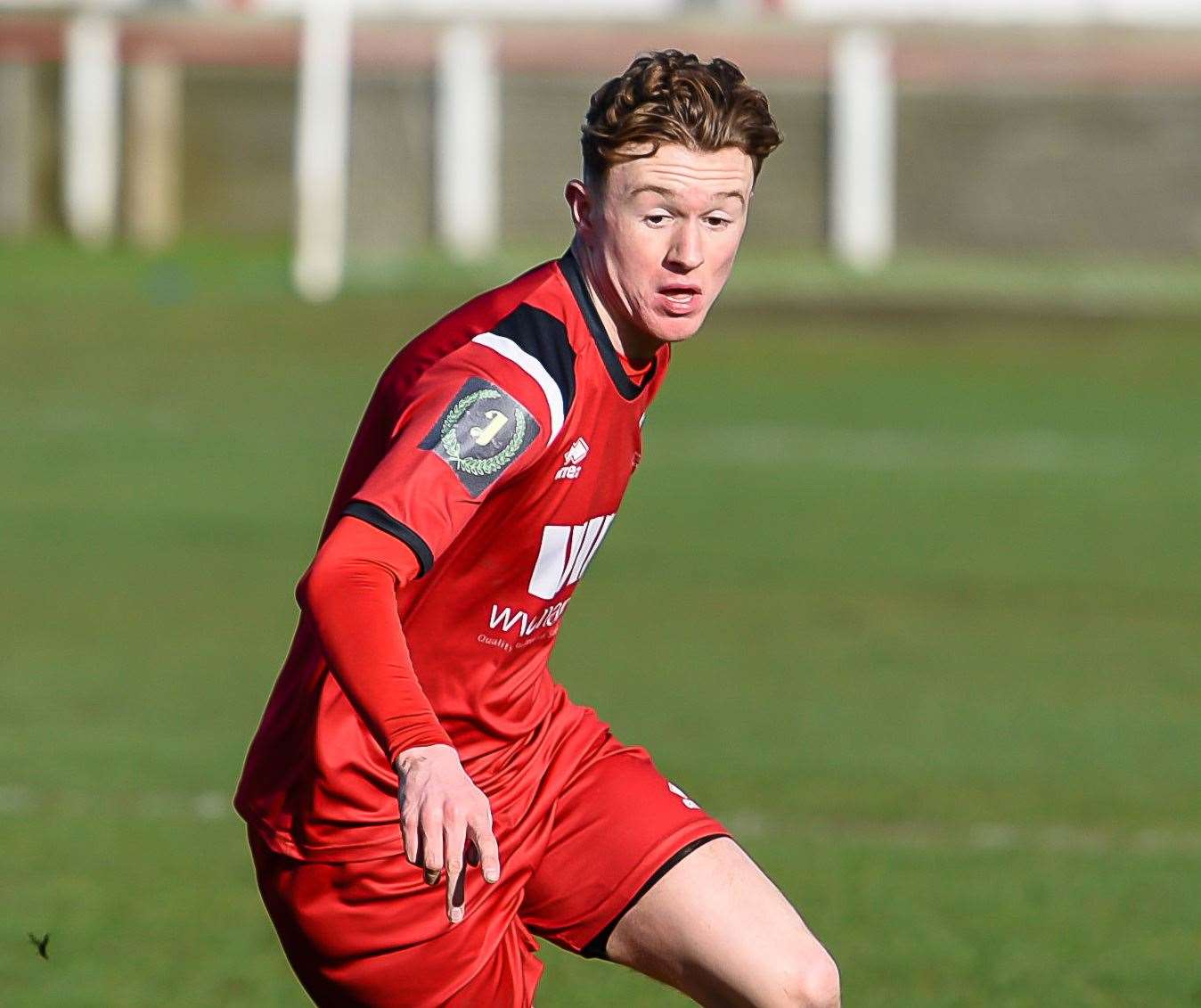 Jude Arthurs scored for Ramsgate against Faversham Picture: Alan Langley