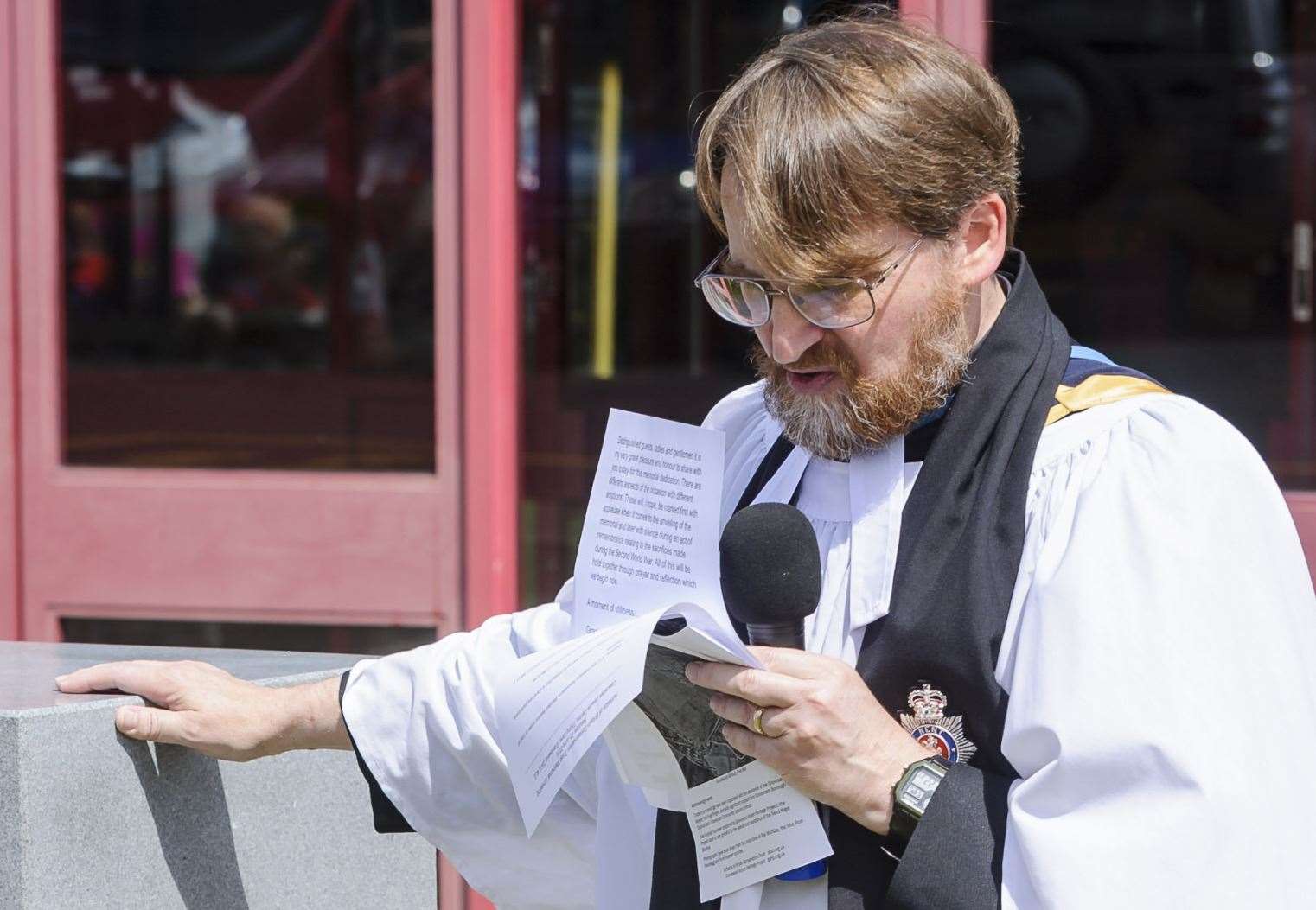 The Revd Nigel Bourne. Picture: Andy Payton