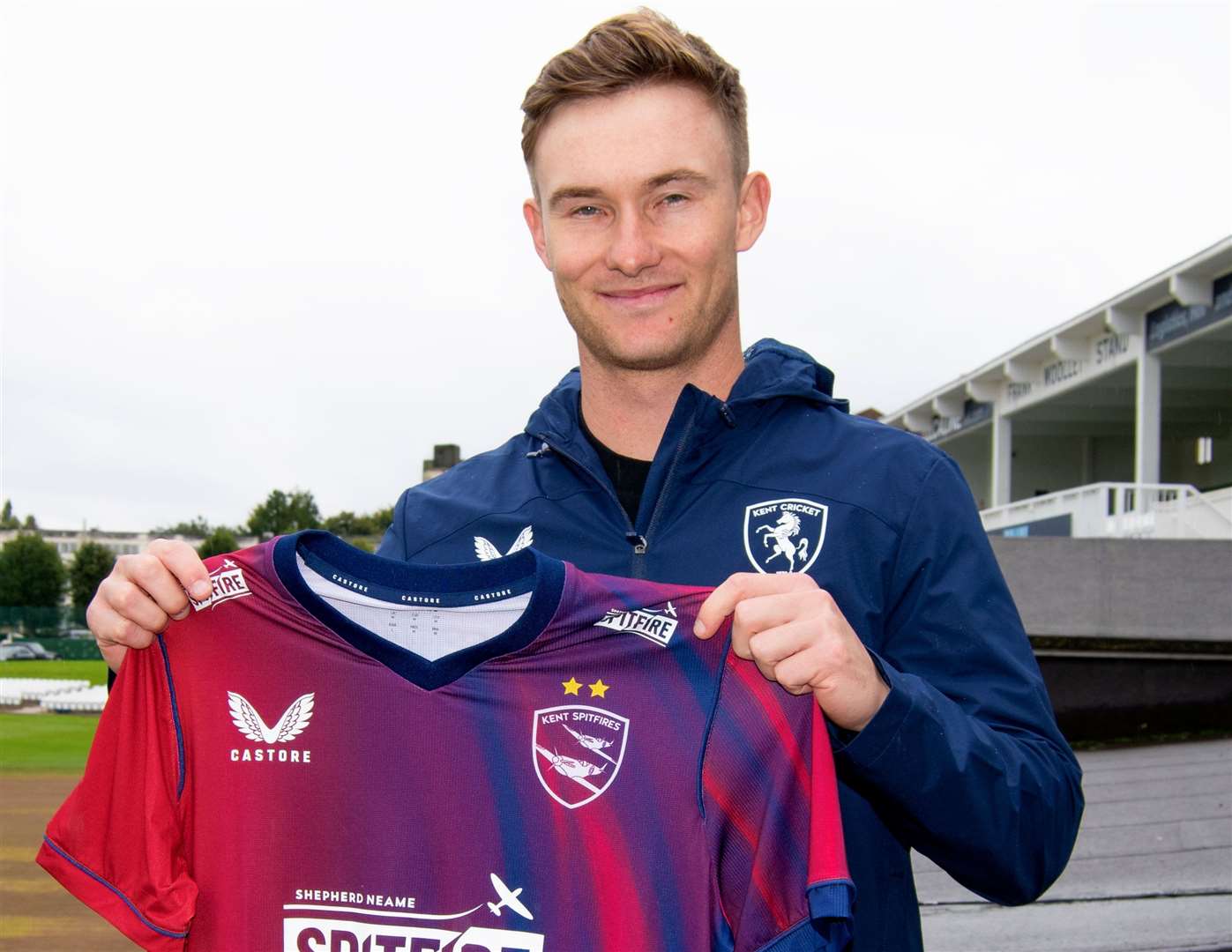 Chris Benjamin - has agreed terms to stay at Kent until at least the end of the 2027 season. Picture: Kent Cricket