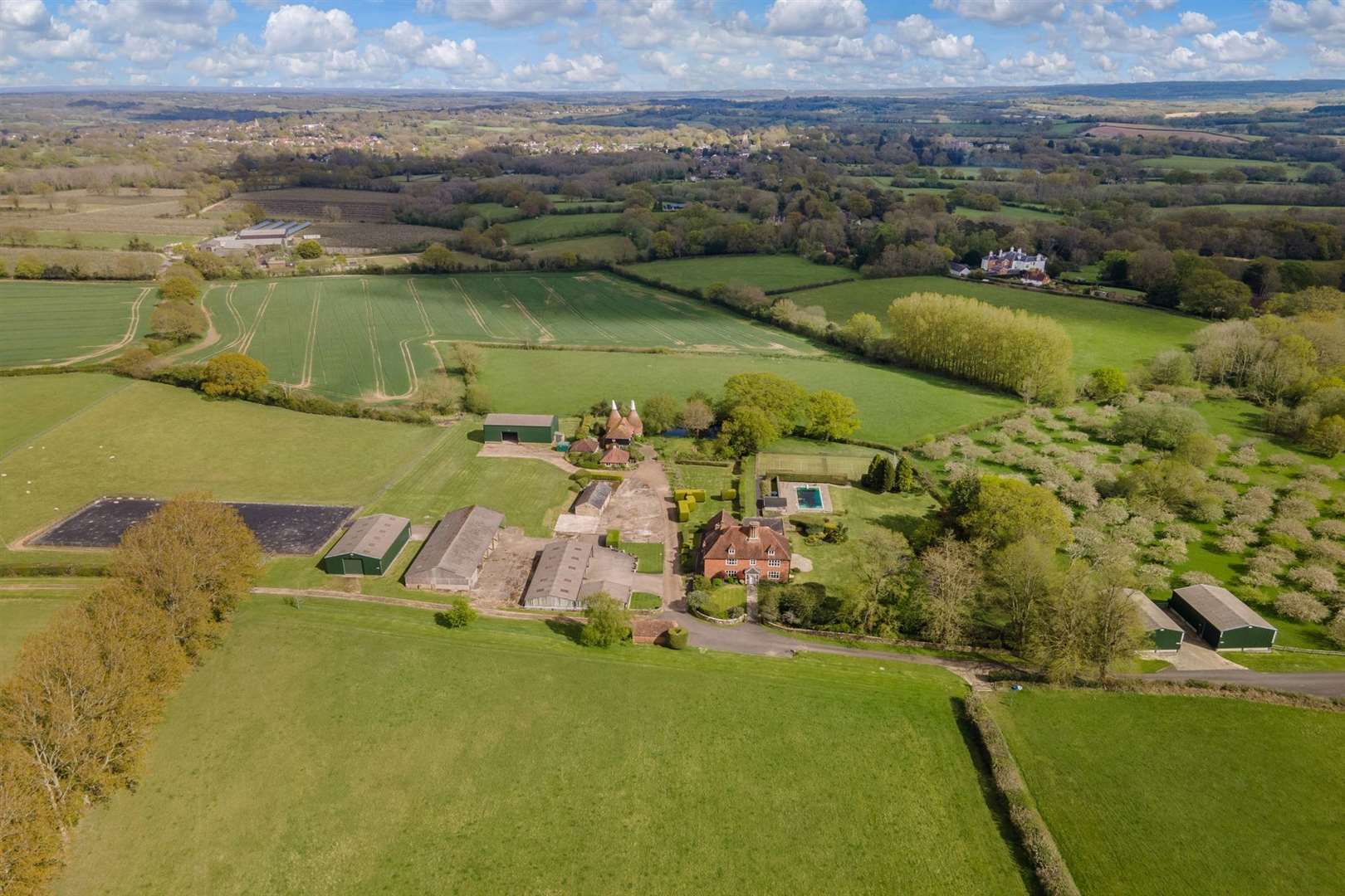 Delmonden Farm in Hawkhurst is for sale through the BTF Partnership