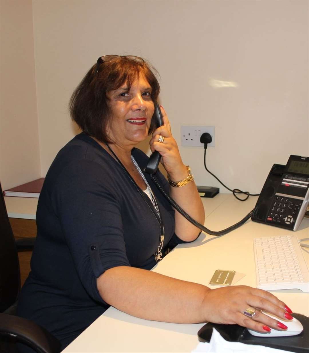 Director Jenny Hurkett at her new office at the Blue Town Heritage Centre and Criterion Theatre, Sheerness (31942250)