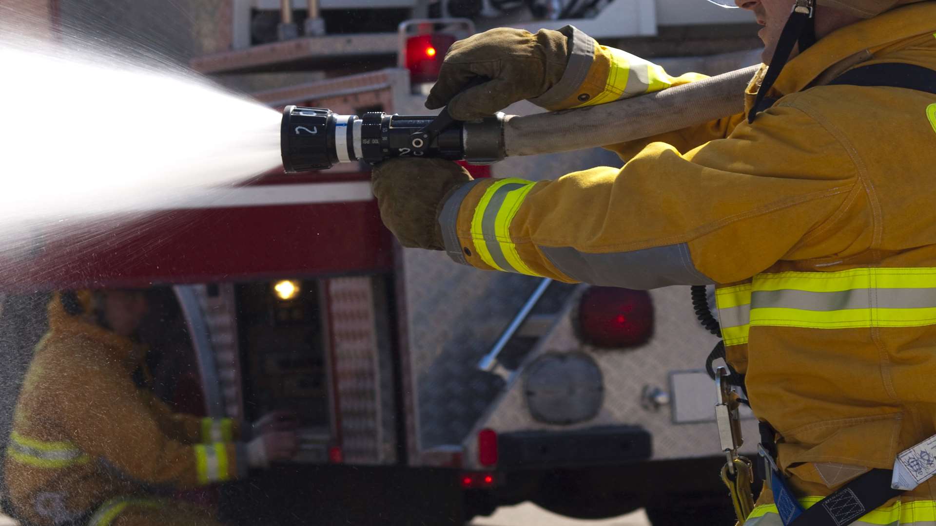 Firefighters were called to the scene. Stock image